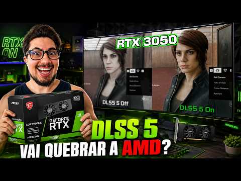 NVIDIA went WAY too far! DLSS 5 running on an RTX 3050!!! POOR AMD LOL