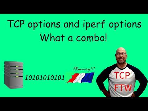 TCP options and iperf3 behavior