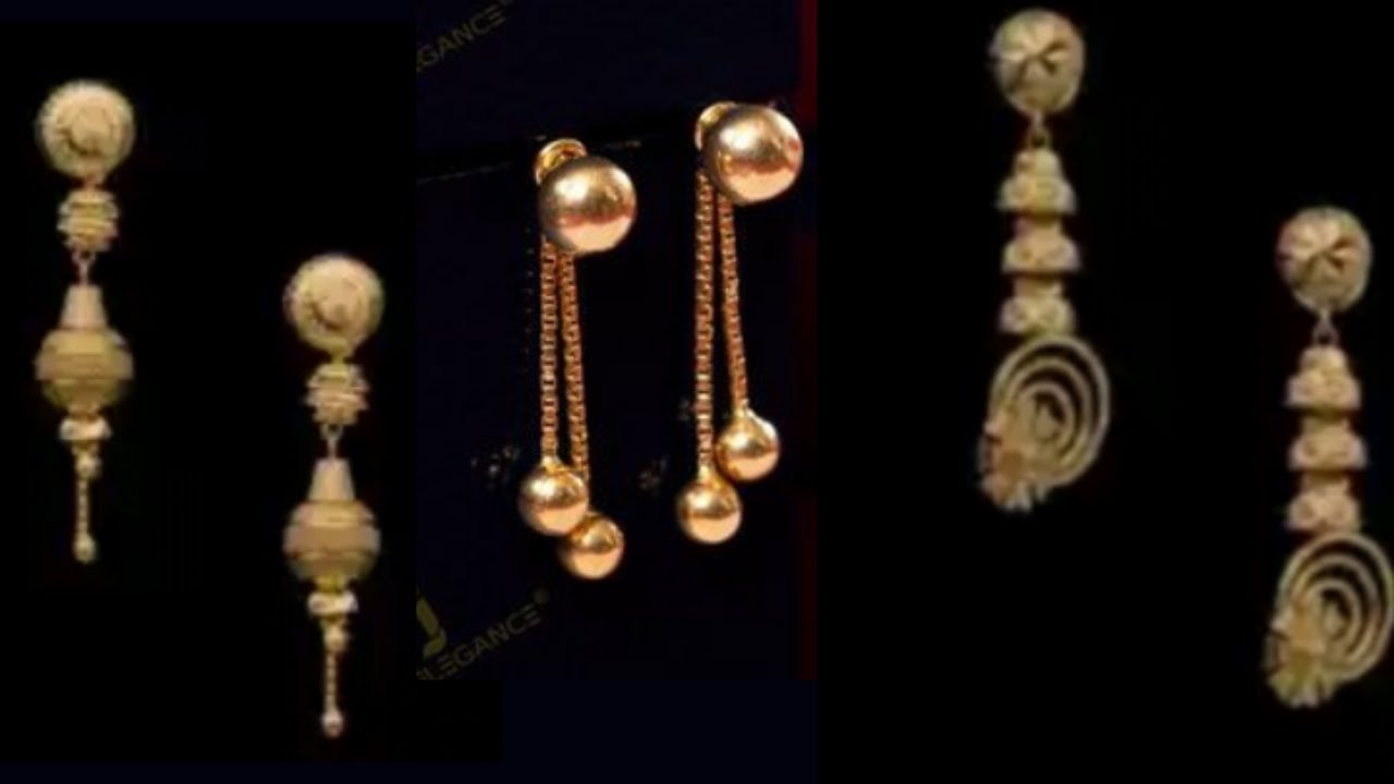Gold locket design with weight //chain 