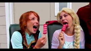 POPSICLE COMPETITION! w/ Frozen Elsa Spiderman Bad Baby Learn Colors Songs for Kids In Real Life