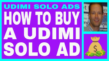 UDIMI TUTORIAL For BEGINNERS 2021 - How To Buy Solo Ads On Udimi