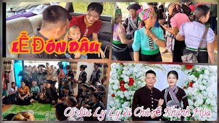 TOÀN CẢNH LỄ ĐƯA -ĐÓN DÂU||cô dâu ly ly và chú rể khánh hòa