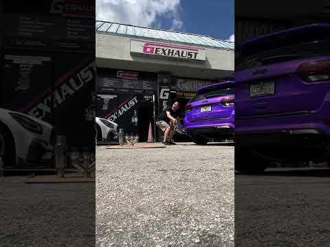 Exhaust Tip Swap on 900HP Track hawk