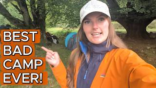 The RAIN wouldn't stop | Wet Wildcamp 🌧️🌧️