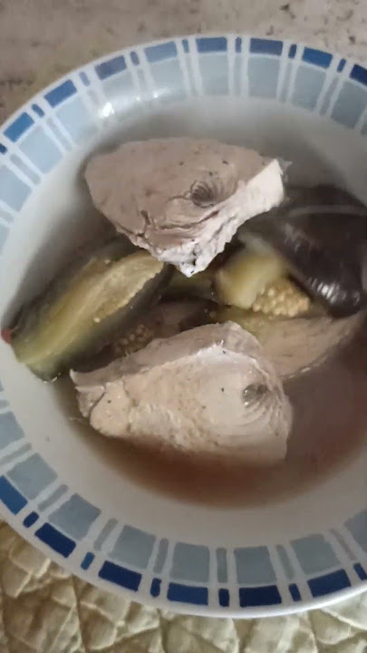SINIGANG NA TAMBAKOL😋🐟 #shorts