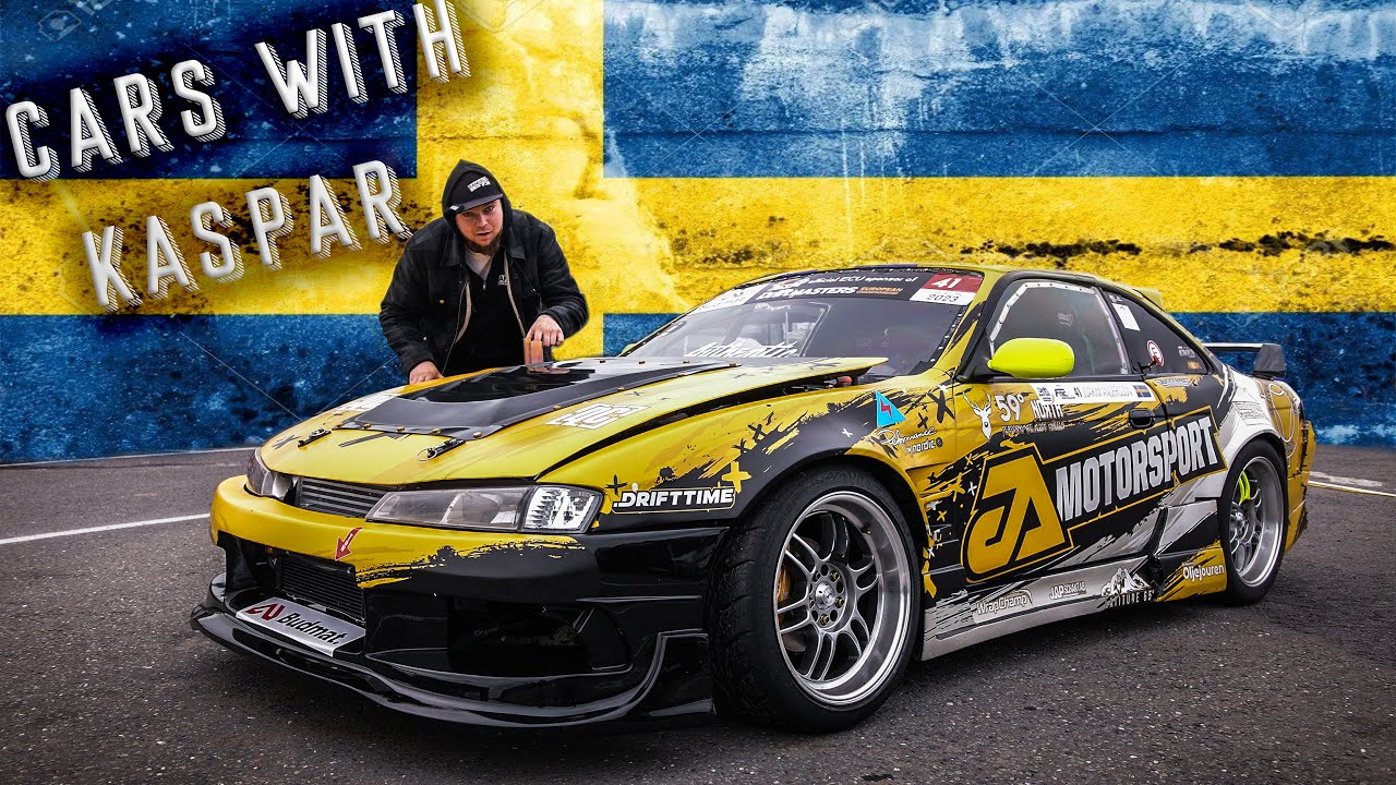 Joakim Andersson M104 Nissan S14A | Cars With Kaspar - YouTube