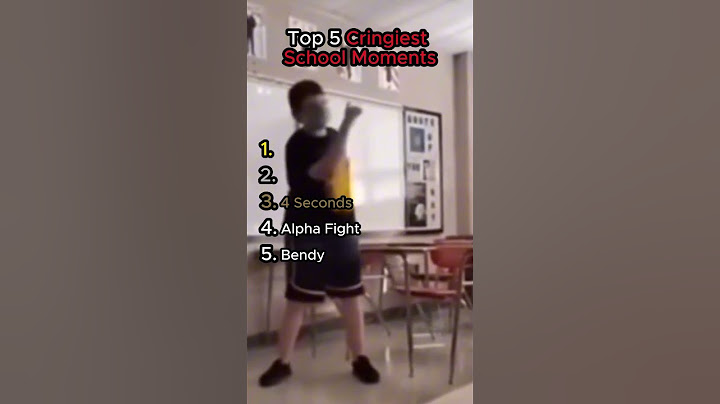 Ranking FUNNIEST Cringe School Moments