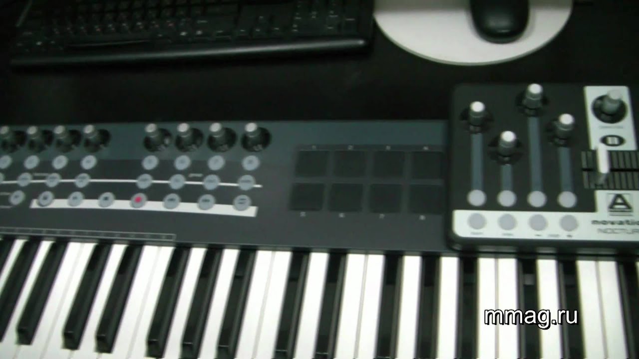 mmag.ru: Novation Nocturn 49 Keyboard video review