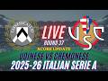 Udinese Vs Cremonese | Round 37 | 2025-26 Serie A | Live Score Update