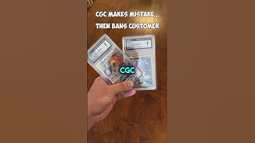 CGC incorrectly graded cards then bans customer
