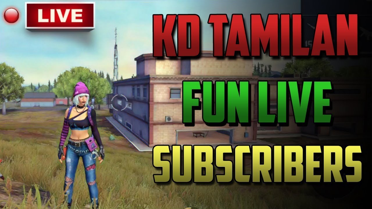 KD TAMILAN FUN LIVE WITH SUBSCRIBERS| COME LETS JOIN GUYS| MAINTENANCE BREAK FUN LIVE