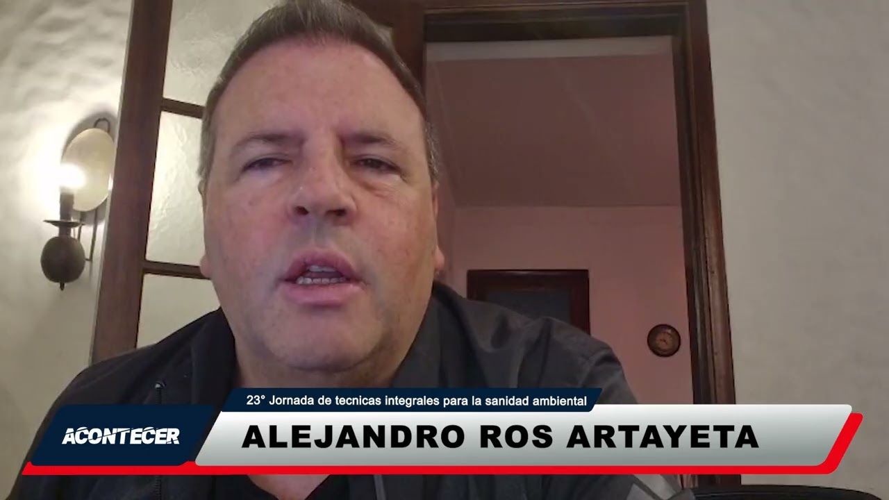 Buenos Aires: Alejandro Ros participó de las Jornadas Técnicas para la Sanidad Ambiental