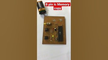 How to copy 8pin Ic Memory