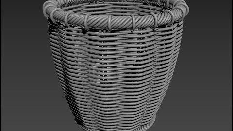 Basket Modeling | 3DSMax