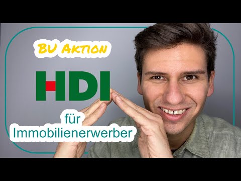 Immobilienerwerber - BU Aktion HDI-Versicherung