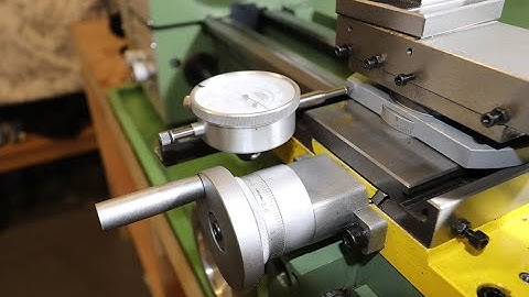 Warco WM250V Topslide Accuracy Test