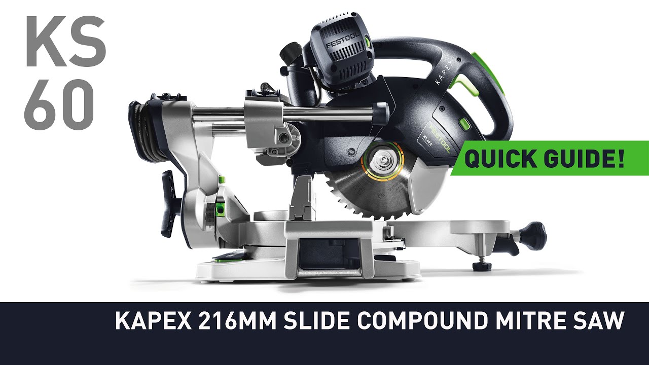 KS 120 KAPEX 260mm Slide Compound Mitre 