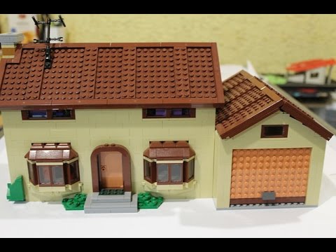 vértice consenso De ninguna manera Lego Casa los Simpson - Set 71006 Review Español - YouTube
