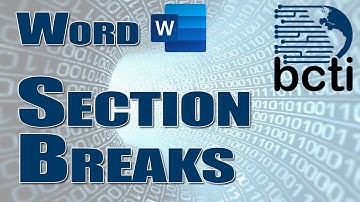 Microsoft Word - Section Breaks