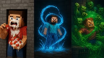 The Best Satisfying Minecraft Fluid and Cloth Simulation (SHOWCASE) #blender