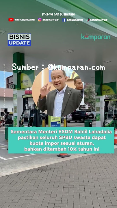 Gasoline shortages at private gas stations, Bahlil suggests buying from Pertamina #gasstation #ba...