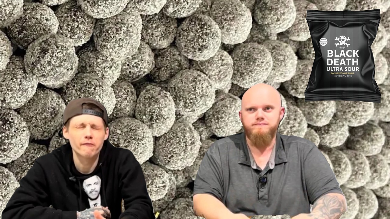 Mr. Simms Black Death Extremely Sour Candy W @JakeTrznadel