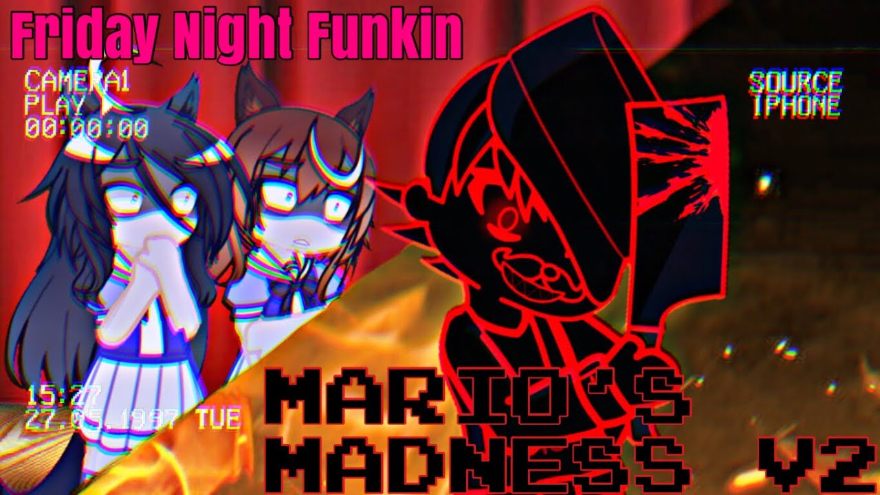 【Gacha life2】　FNF VS MARIO’S MADNESS V2  Part1『日本語、English』