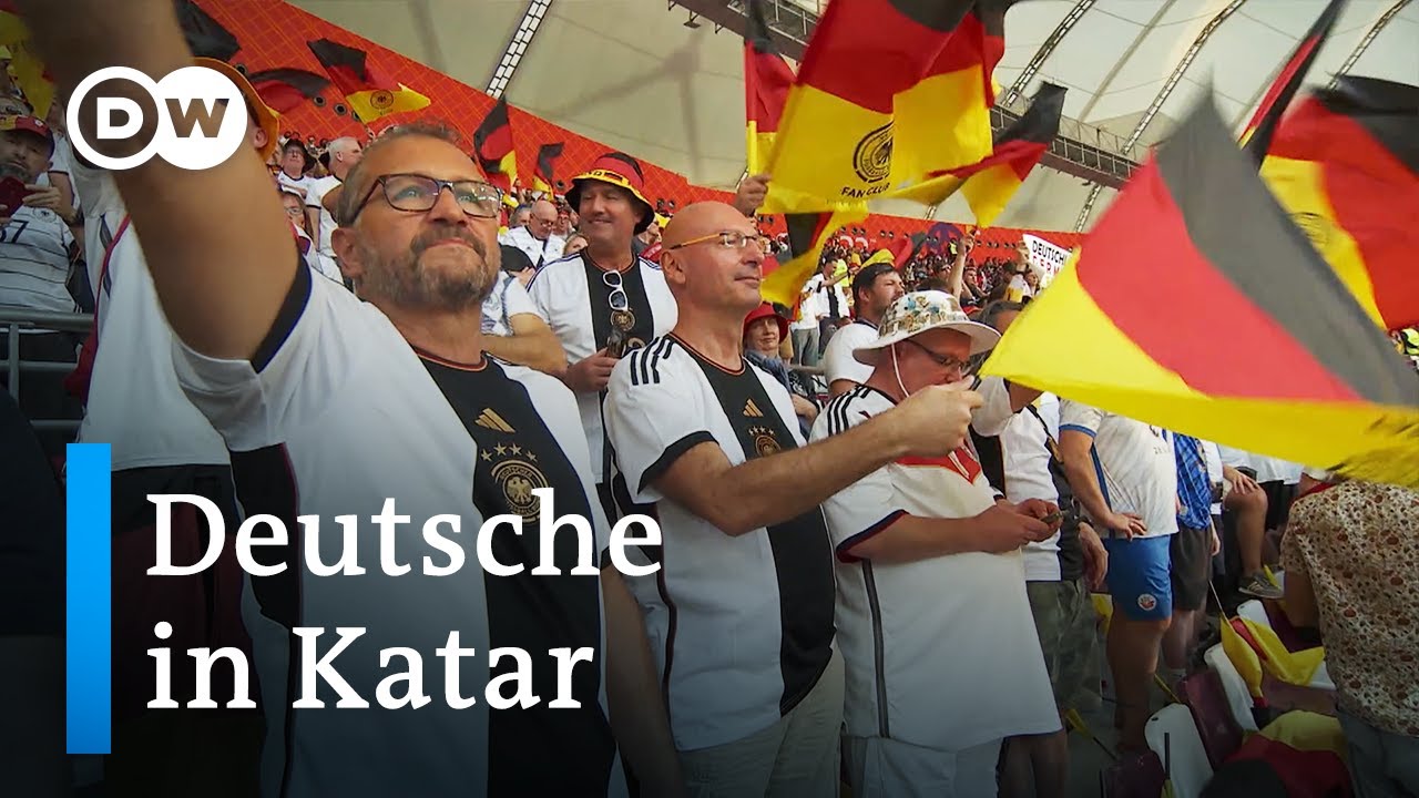 Kabelbane Motley Smidighed Deutsche Fußball-Fans in Katar und ihre Eindrücke | DW Reporter - YouTube