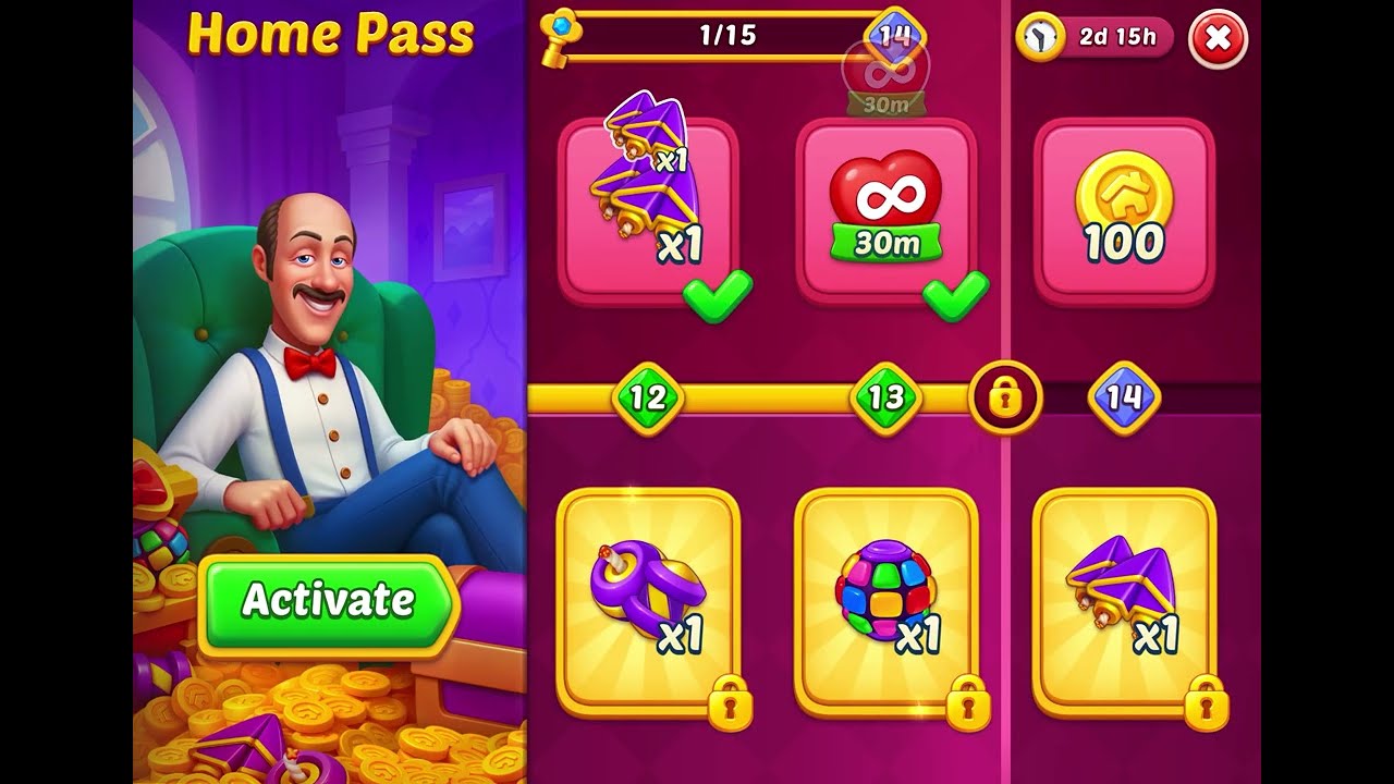 Давайте поиграем — Homescapes (Уровни 1381–1390)