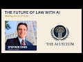 The Future of Law With AI: Making Sense of It All [Stephen Dnes, Lawyer] #17