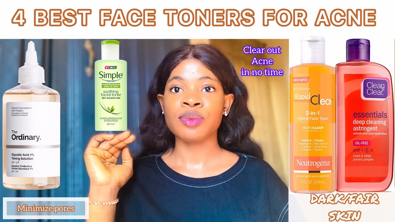 TONER FOR FACE : Best Toner For Pimple Face + Acne, Oily, Dry Skin