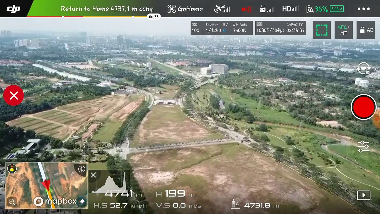 DJI MAVIC PRO Test Range 6.26KM (Malaysia) YouTube