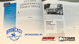 History of the Ford Bronco from 1971-1977, Bolts, and Cookies - The BronCast