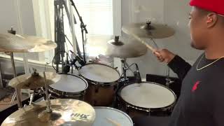 Aaron Jenkins on Drums “Graves into Gardens” Elevation Worship arranged by Will Davis