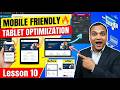 Website Design Course Lesson 10 | Mobile & Tablet Responsive Website Design (Hindi)