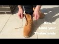 How to lace your Timberlands