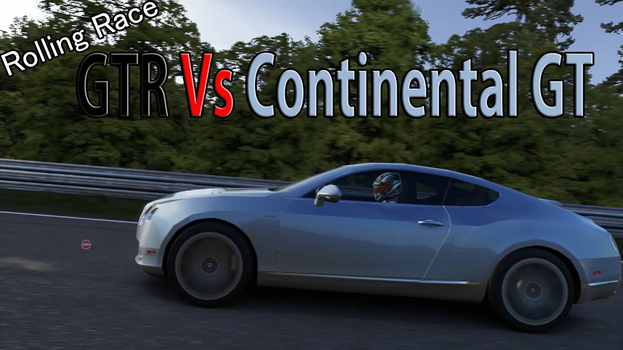 Forza Motorsport 6 - DRAG RACE: Nissan GTR Black Edition Vs Bentley Continental GT Speed x2 Races