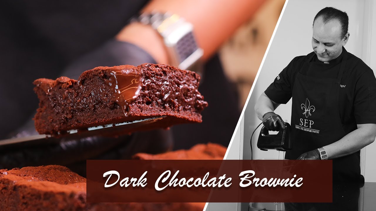 Dark Chocolate Brownie | Vikas Bagul | School For European Pastry & Culinary Arts | Mumbai | Brownie