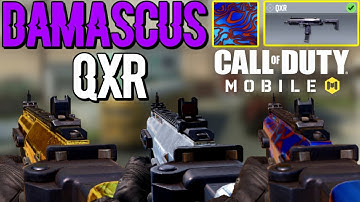 UNLOCKING GOLD,PLATINUM & DAMASCUS CAMO FOR THE QXR/MP7 SMG in CALL OF DUTY MOBILE | COD Mobile