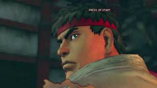 Street Fighter IV (Xbox 360) Arcade Mode as Ryu