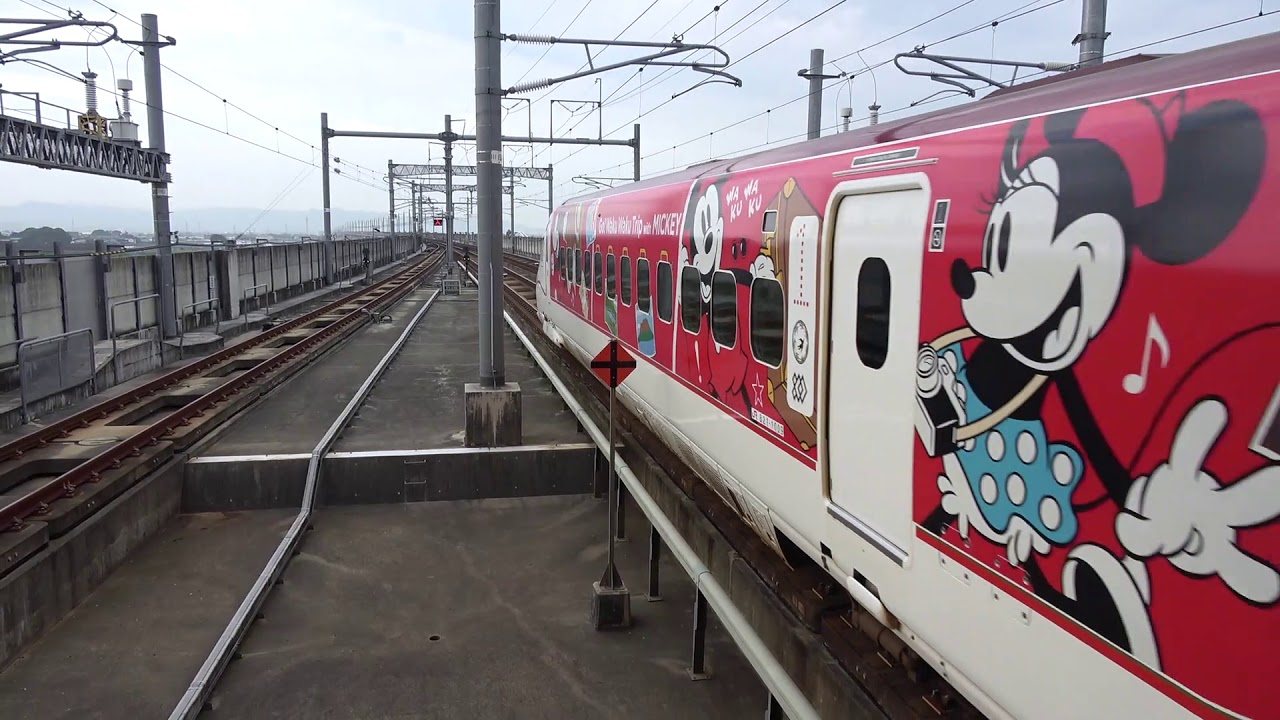 つばめ」が「みずほ」を待避（ミッキー新幹線も）Kyushu Shinkansen