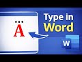 How to Put Triple Dot Above Letter in Word | Three Dots Accent in MS Word