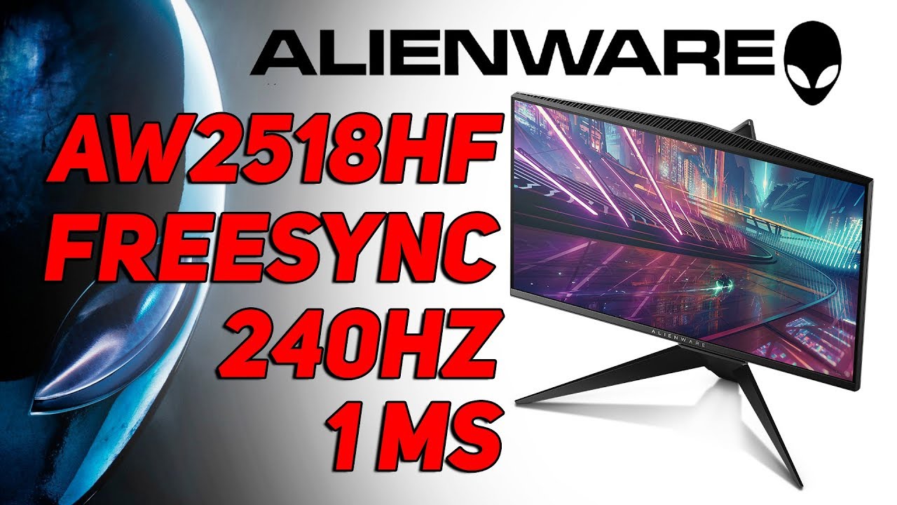 Dell Alienware AW2518HF - Геймърски монитор от друго измерение - YouTube