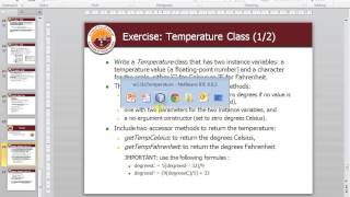 352 CS101 Week 13 Exercise (class Temperature)