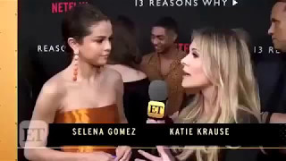 Selena Gomez talking about 13 Reasons Why Season 2