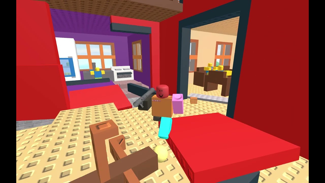 DESTROYING THE NOOB'S HOME! 