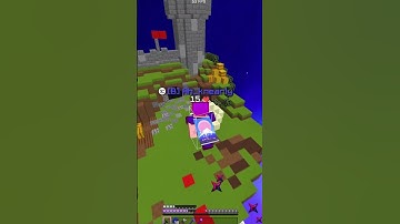 WHAT HAPPENS #minecraft #hypixel #bedwars