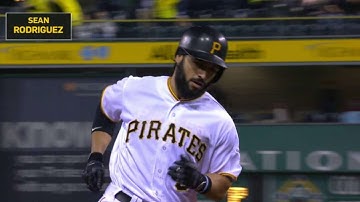 CIN@PIT: Rodriguez hits a two-run shot to left