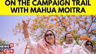 Lok Sabha Polls 2024 | TMC Candidate Mahua Moitra Campaigns For Lok Sabha Elections | N18V | News18