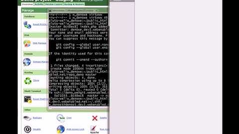 WebEnabled: migrating code between environments using Git repository